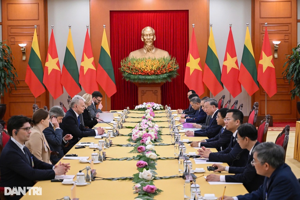 Tổng Bí thư Tô Lâm và Tổng thống Litva trao đổi phương hướng hợp tác - 2 Tổng Bí thư Tô Lâm và Tổng thống Litva trao đổi phương hướng hợp tác - 2