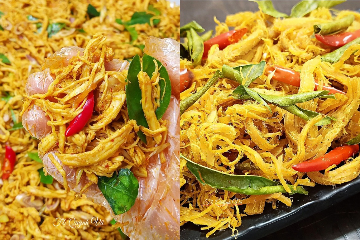 Đậm đà món khô gà lá chanh giải ngấy ngày Tết, ăn nhiều không lo tăng cân - 5 Đậm đà món khô gà lá chanh giải ngấy ngày Tết, ăn nhiều không lo tăng cân - 5