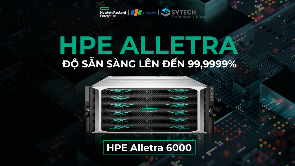 Giải pháp lưu trữ dữ liệu mới HPE Alltra: Nâng tầm trải nghiệm từ biên mạng đến đám mây - 3 Giải pháp lưu trữ dữ liệu mới HPE Alltra: Nâng tầm trải nghiệm từ biên mạng đến đám mây - 3
