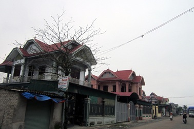 Phố biệt thự ở... “làng đồng nát”