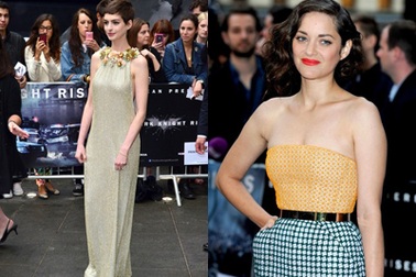 Anne Hathaway “thua kém” đồng nghiệp về váy áo