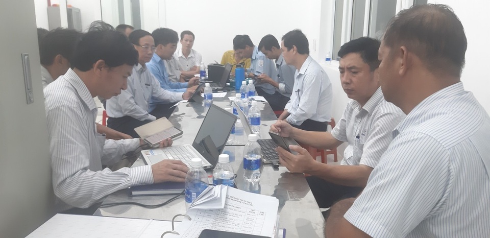Đóng điện công trình trạm biến áp 220kV Châu Đức - 1 Đóng điện công trình trạm biến áp 220kV Châu Đức - 1