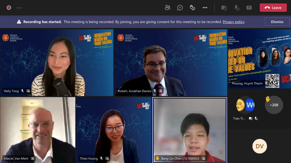 VAS Talks 2021 - giải pháp tinh thần cho học sinh hậu Covid-19 - 2 VAS Talks 2021 - giải pháp tinh thần cho học sinh hậu Covid-19 - 2