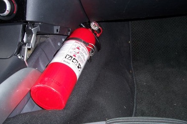 Phạt tới 500.000đ với ô tô không có bình cứu hỏa