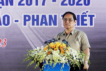 Thủ tướng dự lễ khánh thành 2 dự án thành phần của cao tốc Bắc - Nam