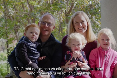 Mẹ yên tâm nuôi con lớn khỏe nhờ sự hỗ trợ của HMO