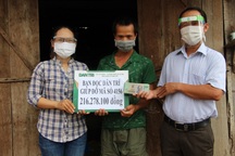 2 bé mồ côi và người cha khốn khổ được bạn đọc giúp đỡ hơn 240 triệu đồng