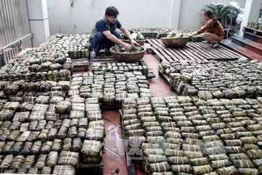 Xuất khẩu 40 tấn bánh chưng sang Mỹ, châu Âu