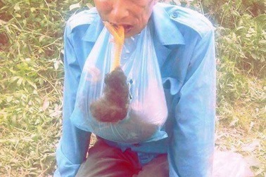 Làm rõ thông tin người dân bắt kẻ trộm ngậm chân gà