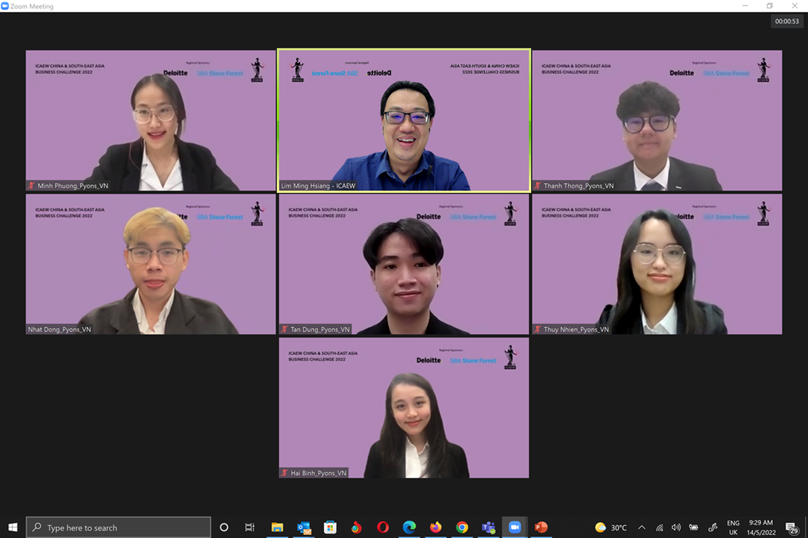 Sinh viên Việt Nam giành giải thưởng cuộc thi chiến lược kinh doanh ICAEW 2022 - 1 Sinh viên Việt Nam giành giải thưởng cuộc thi chiến lược kinh doanh ICAEW 2022 - 1
