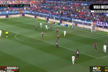 Osasuna 1-4 Real Madrid: Đoàn quân HLV Zidane vững ngôi đầu