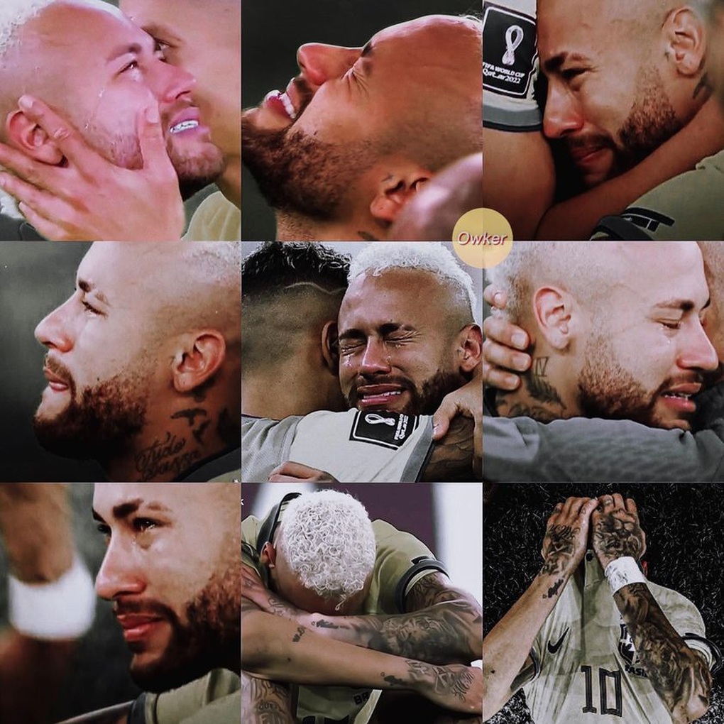 Không chỉ Ronaldo mà những giọt nước mắt của Neymar cũng khiến nhiều người xót xa (Ảnh: Fandom Owker). Không chỉ Ronaldo mà những giọt nước mắt của Neymar cũng khiến nhiều người xót xa (Ảnh: Fandom Owker).