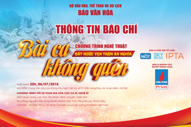 Bài ca không quên – đêm nhạc tri ân các anh hùng liệt sĩ
