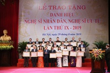 Bổ sung quy định xét tặng NSND, NSƯT tránh "bỏ sót" nghệ sĩ tài năng