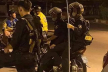 Cảnh sát giải tán cuộc "hỗn chiến xe ôm công nghệ Be"