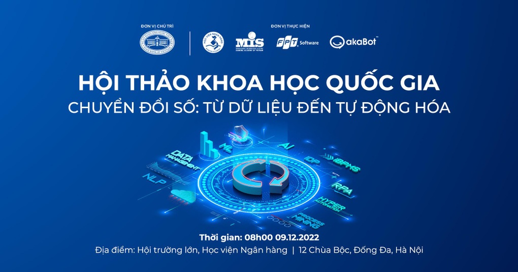 Sắp diễn ra hội thảo về chuyển đổi số trong ngành tài chính - ngân hàng - 1 Sắp diễn ra hội thảo về chuyển đổi số trong ngành tài chính - ngân hàng - 1