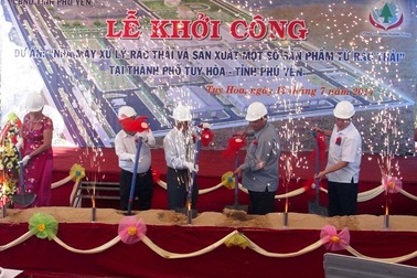 456 tỷ đồng xây dựng nhà máy rác thải lớn nhất Phú Yên