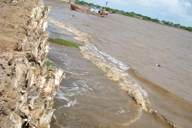 Đê biển nguy cơ sạt lở, đe dọa hàng ngàn hộ dân