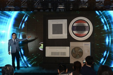 Samsung Vina trình làng điều hòa âm trần với "mặt nạ” tuỳ biến