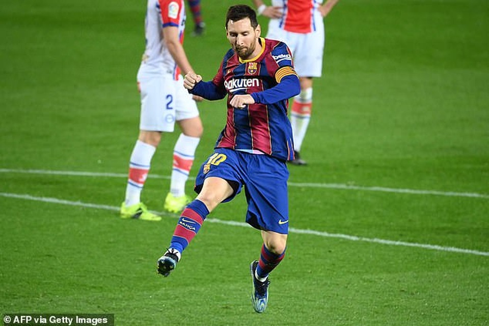 Messi lập cú đúp, Barcelona chiếm vị trí thứ hai của Real Madrid - 2 Messi lập cú đúp, Barcelona chiếm vị trí thứ hai của Real Madrid - 2
