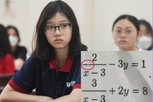 Sự cố đề thi môn toán: Chấp nhận cả phương án làm nhầm đề!