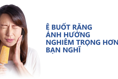 Ê buốt răng ảnh hưởng đến chất lượng sống "nghiêm trọng" hơn bạn nghĩ