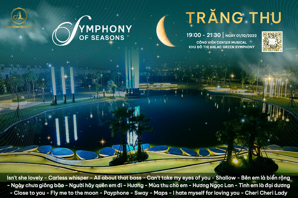 Đêm nhạc mở màn chuỗi sự kiện âm nhạc Symphony of Seasons tại Anlac Green Symphony - 1 Đêm nhạc mở màn chuỗi sự kiện âm nhạc Symphony of Seasons tại Anlac Green Symphony - 1