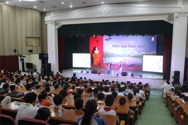 Sinh viên được “thổi lửa” nghề nghiệp từ CEO công nghệ Hàn Quốc