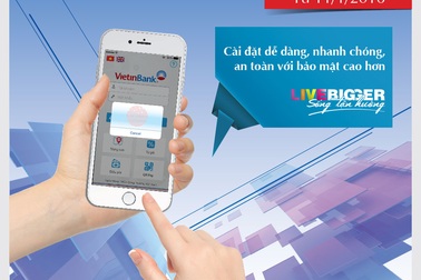 Đăng nhập ứng dụng VietinBank iPay bằng vân tay chỉ mất 1 giây