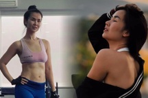 Ca sĩ Việt lấy chồng Ấn Độ "độ" dáng săn chắc sau khi sinh con đầu lòng