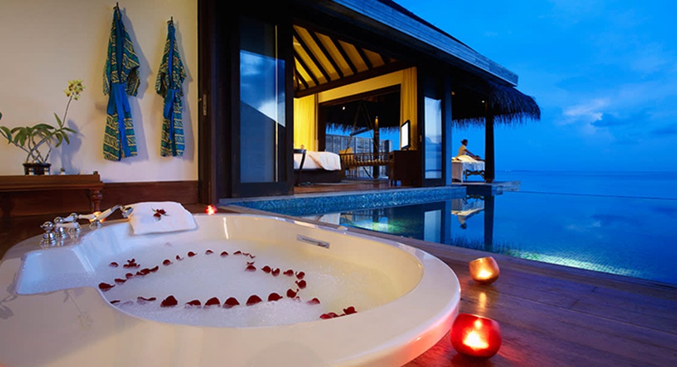 Những “mảnh thiên đường bé nhỏ riêng” tại Maldives - 3 Những “mảnh thiên đường bé nhỏ riêng” tại Maldives - 3