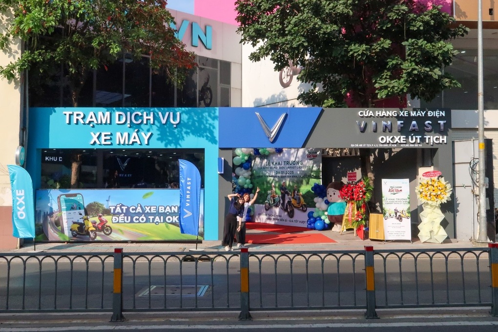 OKXE khai trương cửa hàng xe máy điện VinFast OKXE Út Tịch - 3 OKXE khai trương cửa hàng xe máy điện VinFast OKXE Út Tịch - 3