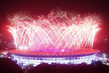 Lễ bế mạc Asiad 18: Bữa tiệc âm nhạc rộn ràng