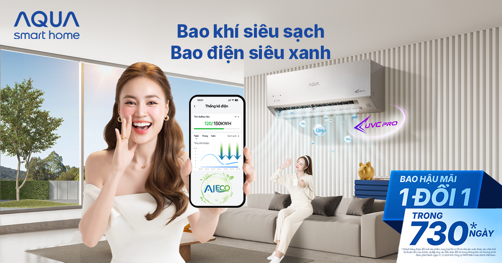 AQUA UV VOICE យកឈ្នះអ្នកប្រើប្រាស់ជាមួយនឹងបច្ចេកវិទ្យា AI និងសេវាកម្មក្រោយការលក់ដ៏ប្រសើរ - ៣ AQUA UV VOICE chinh phục người dùng với công nghệ AI và hậu mãi vượt trội - 3