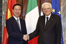Italy phê chuẩn EVIPA đúng ngày Chủ tịch nước Võ Văn Thưởng đến thăm