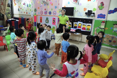 Đà Nẵng: Trẻ mầm non rửa tay bằng xà phòng, không dùng dung dịch sát khuẩn