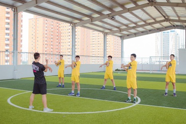 Trường phổ thông đào tạo bóng rổ chuyên sâu đầu tiên tại Hà Nội