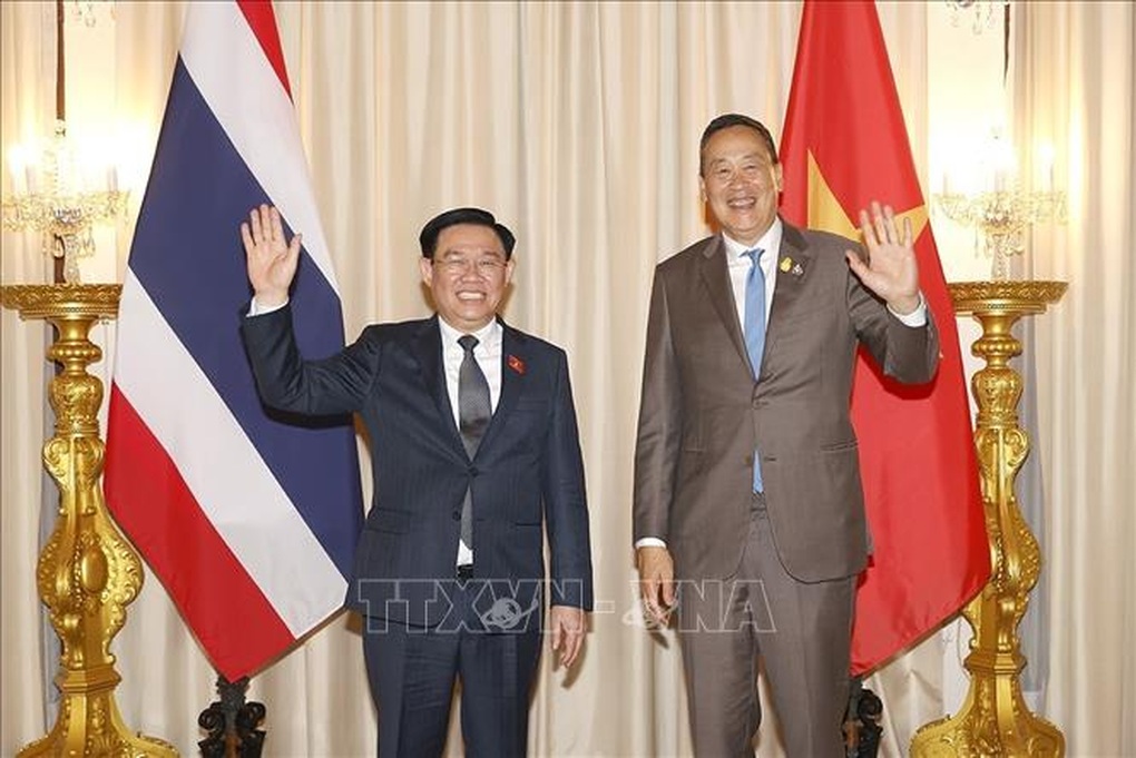 Chủ tịch Quốc hội Vương Đình Huệ hội kiến Thủ tướng Thái Lan Srettha Thavisin - 1 Chủ tịch Quốc hội Vương Đình Huệ hội kiến Thủ tướng Thái Lan Srettha Thavisin - 1