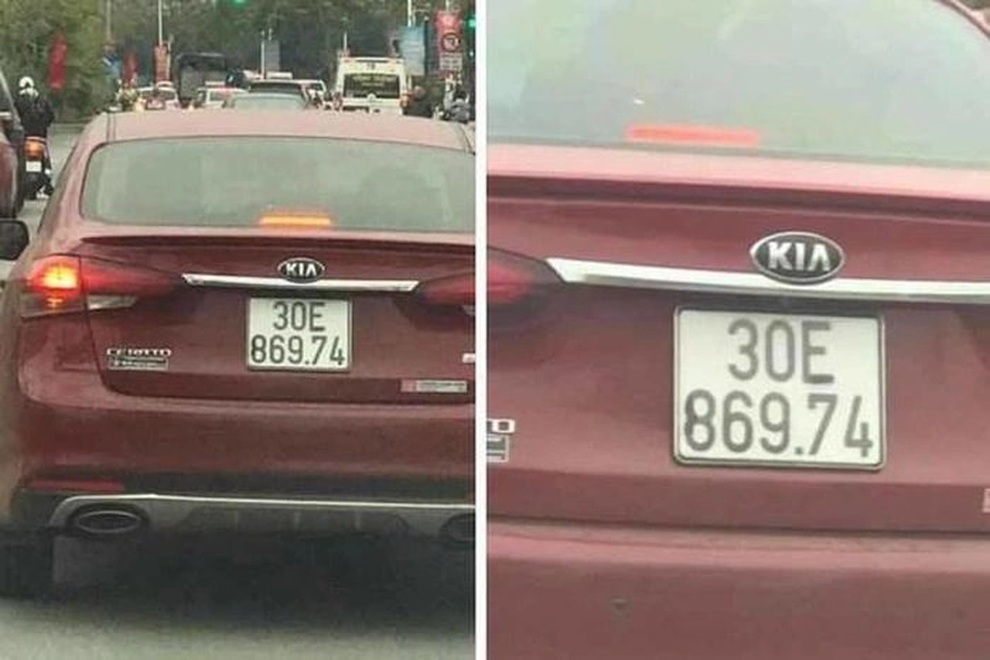Hình ảnh xe sang dán băng keo làm sai lệch biển số gây xôn xao dân mạng - 4 Hình ảnh xe sang dán băng keo làm sai lệch biển số gây xôn xao dân mạng - 4