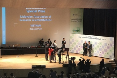Việt Nam đạt giải thưởng cao ở Hội chợ triển lãm sáng tạo quốc tế