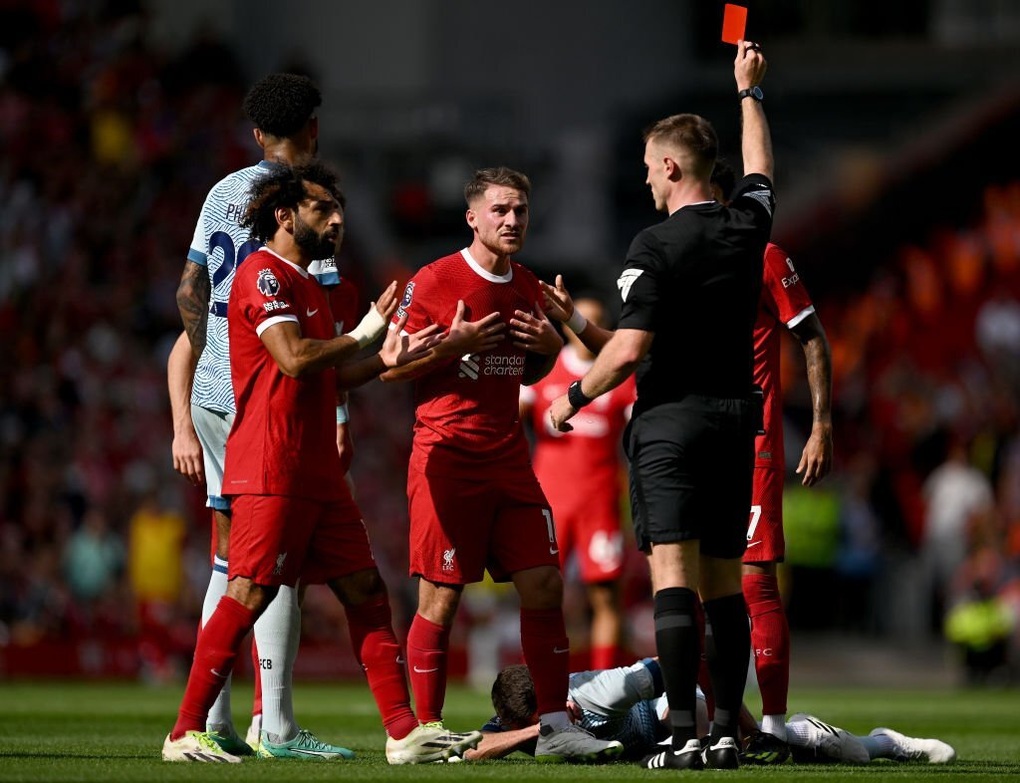 Mac Allister bị đuổi, Liverpool ngược dòng đánh bại Bournemouth - 3 Mac Allister bị đuổi, Liverpool ngược dòng đánh bại Bournemouth - 3