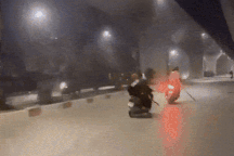 141 Hà Nội truy bắt 3 "quái xế" trên phố