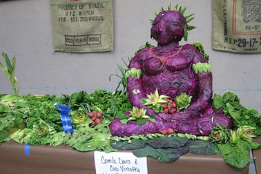 Tác phẩm nghệ thuật từ rau củ