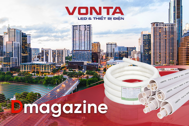 Đế âm, ống luồn dây điện VONTA - "lớp áo" bảo vệ các công trình