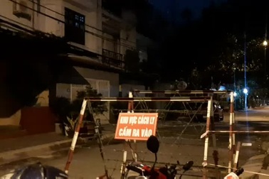 Phong toả đường số 10, phường Hiệp Bình Chánh, quận Thủ Đức