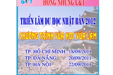 Triển lãm du học Nhật Bản 2012 với 30 trường tham dự