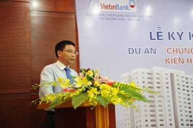 VietinBank tài trợ cho dự án “Khu chung cư cho người có thu nhập thấp Kiến Hưng”