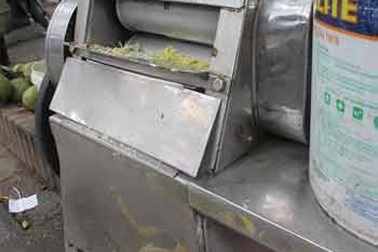 Nước mía “siêu sạch”: Thấy mà hãi!