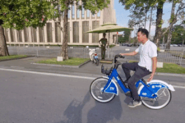 Đánh giá xe đạp công cộng Hà Nội: "Giảm khói bụi, tăng mồ hôi"