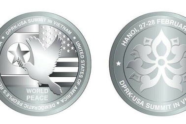 Nửa triệu đồng/xu bạc Hội nghị Thượng đỉnh Mỹ - Triều, tối đa chỉ sản xuất 1.000 xu